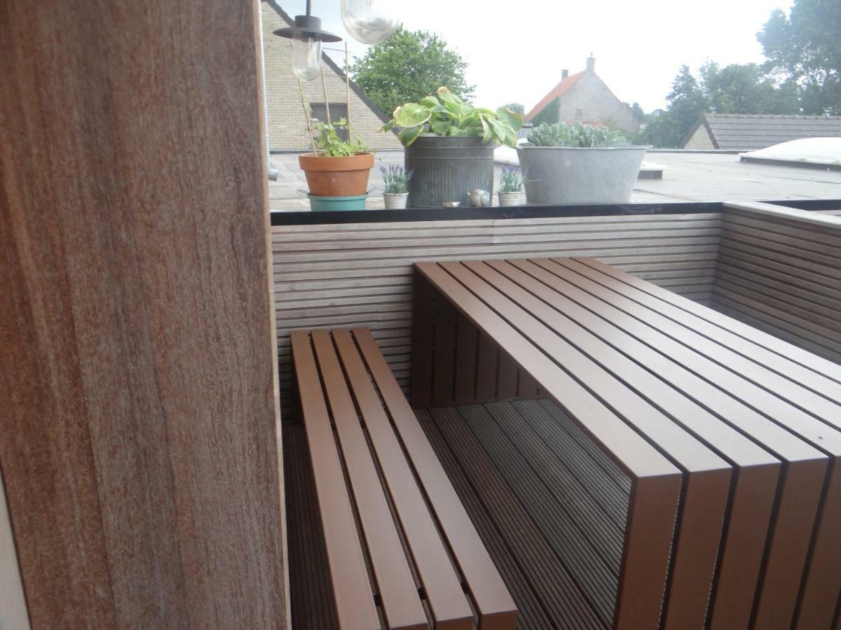 'T En Lande Villa Alveringem Bagian luar foto